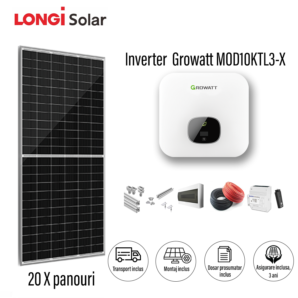 sistem fotovoltaic 10KW