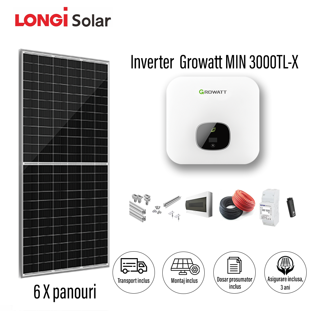 sistem fotovoltaic 3kw